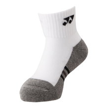 Yonex Sports Socks Quarter 19234 white/grey men's - 3 pairs